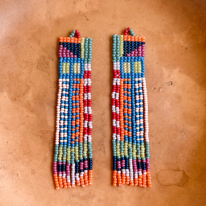 zula beaded earrings