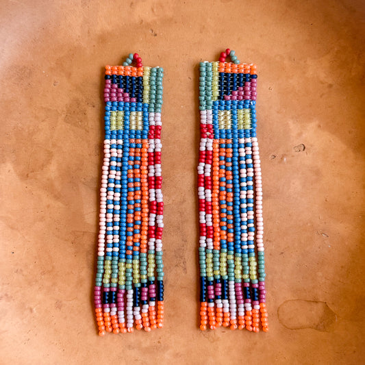 zula beaded earrings