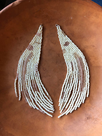 ackema beaded earrings - spirit