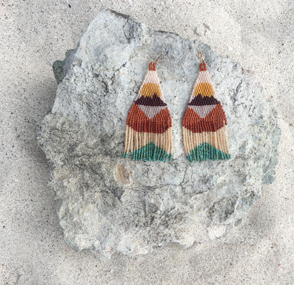 baja beaded earrings