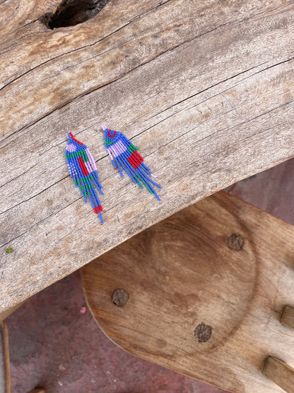 orizaba beaded earrings (ready to ship)